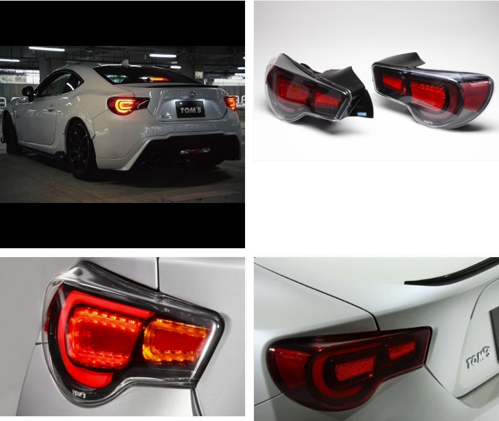 Auto Sport Imports – TOM'S V1 LED Tail Lights 86 BRZ